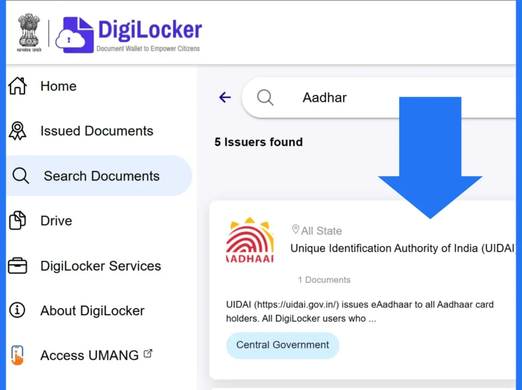 Aadhaar Card Download 2026 4 Digilocker UIDAI